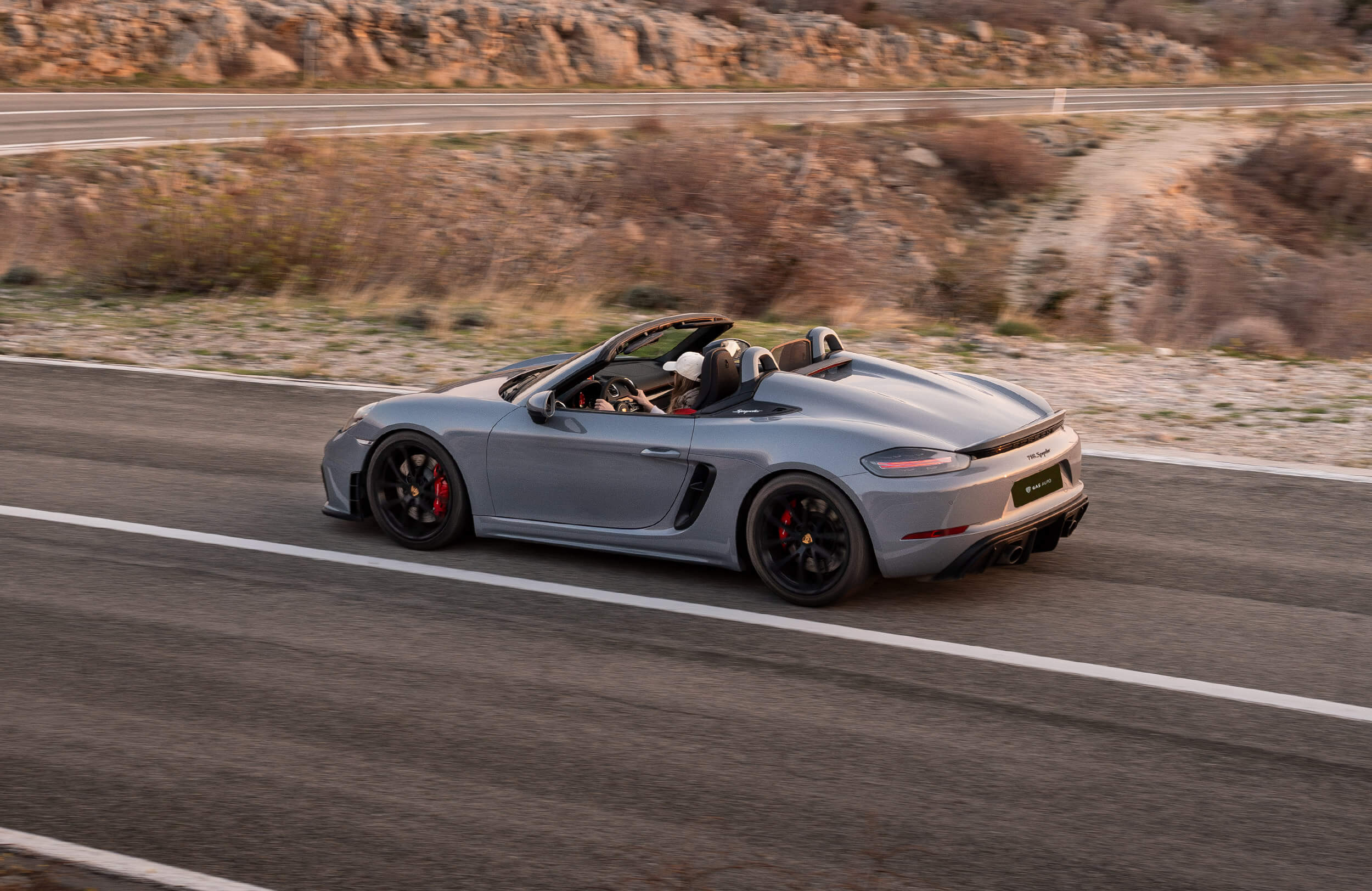 Porsche 718 Spyder – najem Slovenija